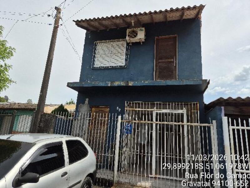 Casa 47m² com 2 quartos em Gravataí/RS - Leilão Caixa 2026