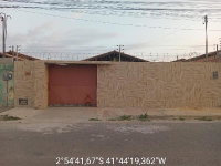 Casa com 2 quartos, 69,83m², terreno 225m², desocupada