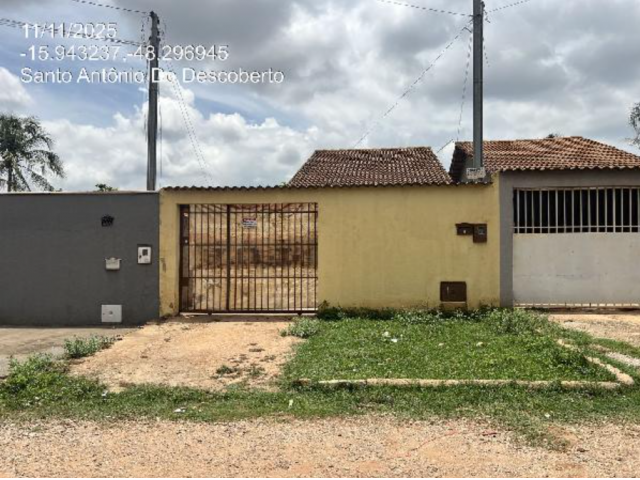 Casa com 2 quartos em Santo Antônio do Descoberto/GO