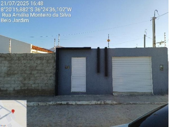 Casa com 2 quartos em Belo Jardim/PE
