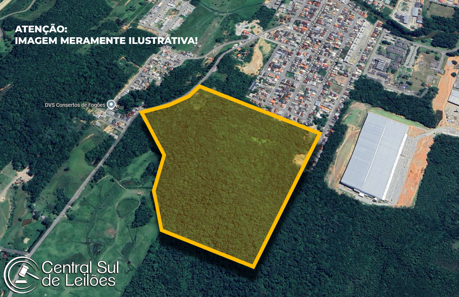 Grande área remanescente de 226.989,85m² em Sertão do Marium/SC