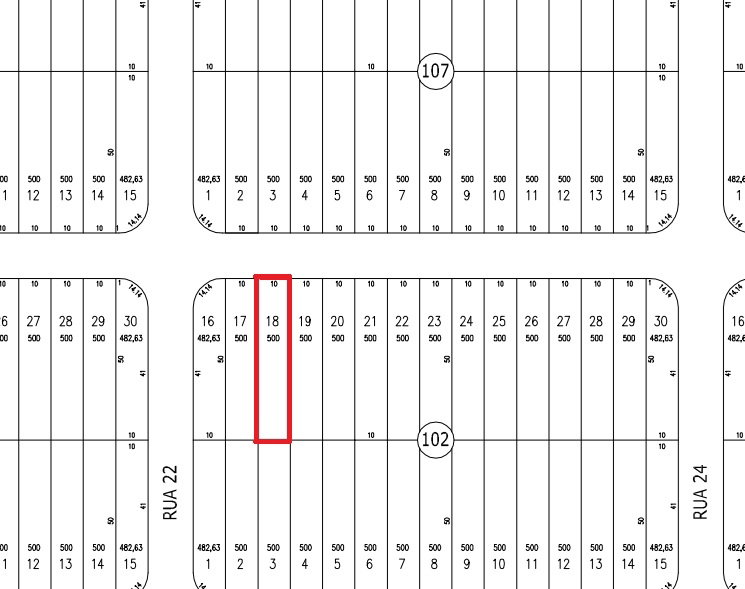 Terreno com 500m² em Peruíbe/SP