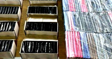 Aproximadamente 230 Itens de Suporte para Bolsa e Capa para Óculos