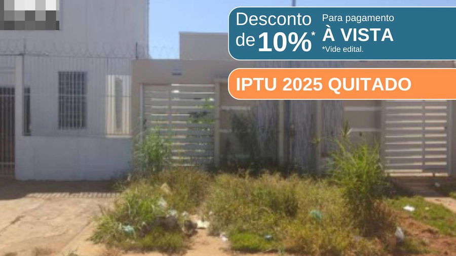 Casa com 83m² construída, 150m² terreno, ocupada