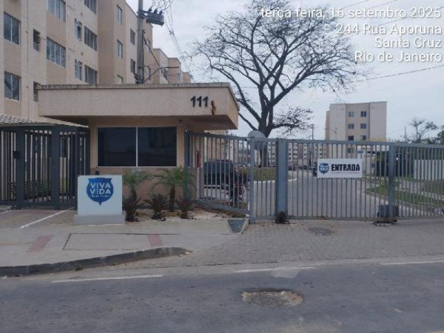 Apartamento 2 quartos em Santa Cruz, RJ - 48,63 m²
