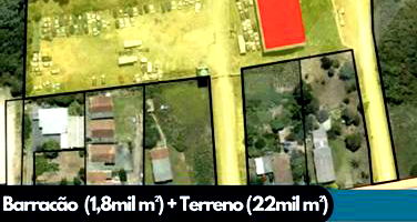 Terreno com Barracão Industrial em Rio Negrinho-SC