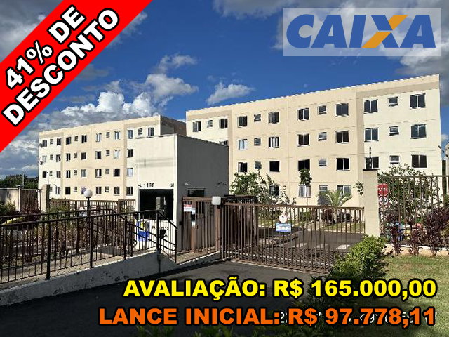 Apartamento com 2 quartos e vaga de garagem em Bauru