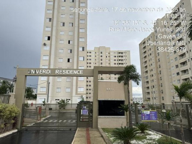 Apartamento com 2 quartos em Uberlândia/MG