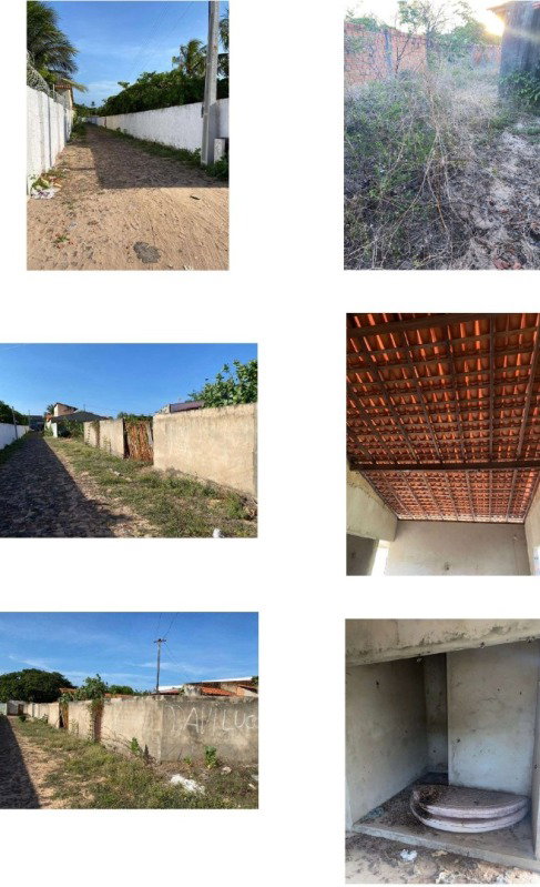 Terreno com residência parcialmente construída, 5 quartos, 2 suítes, 175m²