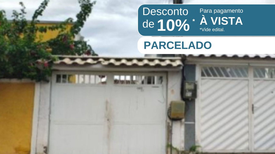 Casa com 2 quartos, 1 banheiro e 54m² de área construída