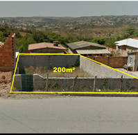 Área de 200m² em Bom Despacho/MG com Muro e Possibilidade de Parcelamento