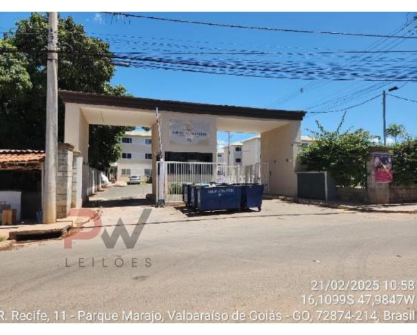 Apartamento com 2 quartos em Valparaíso de Goiás