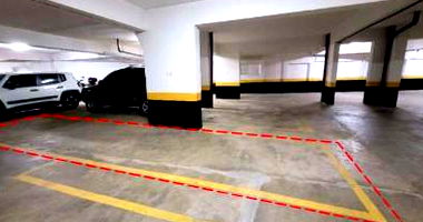 Vaga Dupla com 2 banheiros, 0 quartos, 26,77m² total