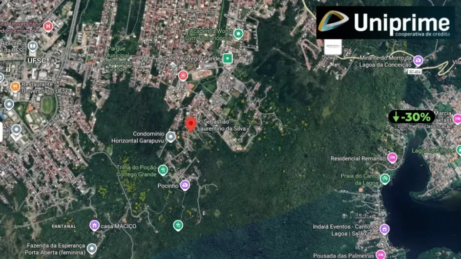 Terreno Amplo em Florianópolis com 30.519m²