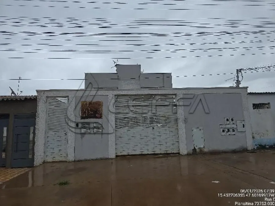 Apartamento com 1 quarto e varanda em Planalina/GO