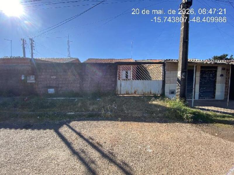 Casa com 47,5m² em Cocalzinho de Goiás/GO - 2 quartos e área privativa
