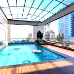 Apartamento 2 quartos com suíte, 63.45m², 1 vaga, mobiliado