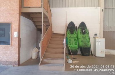 Galpão 1.166m² com 2 banheiros em Ibirá
