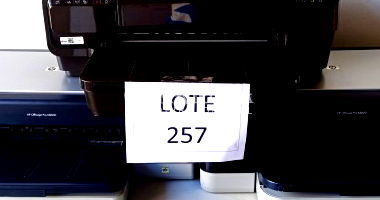 Lote 257: 3 Impressoras Jato de Tinta A3 em Excelente Estado