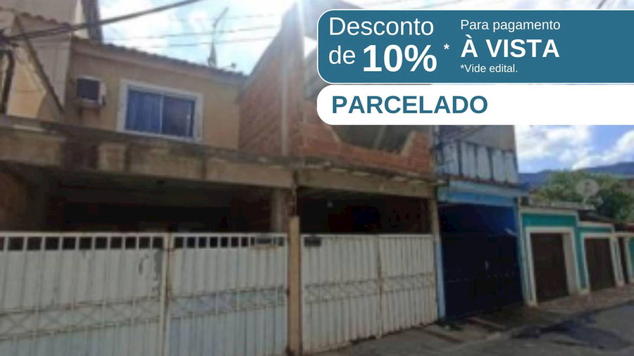 Casa em Nilópolis com 65m² e 79m² de área privativa