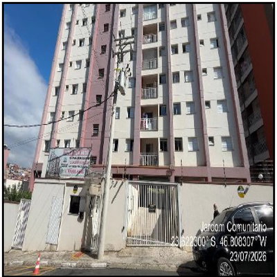 Apartamento de 45,30 m² com 1 vaga de garagem