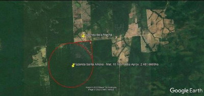 Fazenda Santa Amália com 2.481,67 ha em Juara-MT