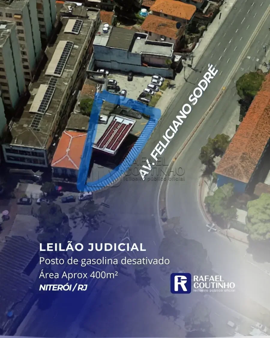 Posto de Gasolina Desativado com Terreno e Construções em Niterói/RJ
