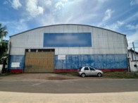 Barracão em alvenaria com terreno de 840m²