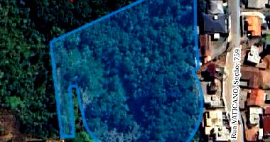 Terreno com ampla área de 13.308,91m² em Rio do Sul/SC