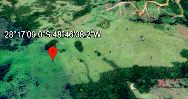 Terreno Rural com 197.810m² em Imaruí/SC