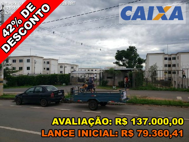 Apartamento com 2 quartos e 1 vaga de garagem em Goiânia