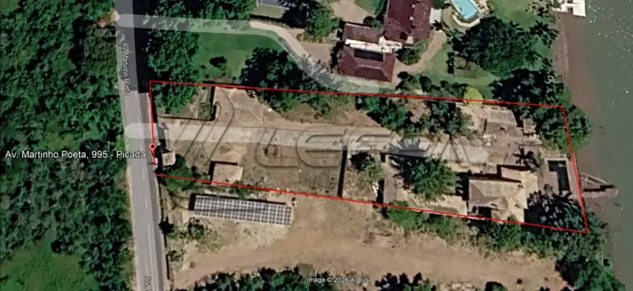 Chácara com 4.502,27m², desocupada, com edificações e acesso ao Rio Jacuí