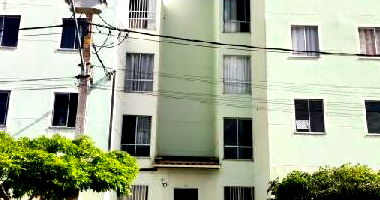 Apartamento com 2 quartos, 43.58m²