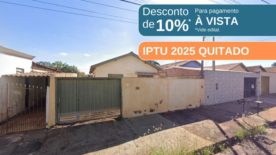 Casa 3 quartos 1 banheiro 60m² construída, ocupada