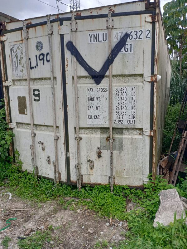 Container Normal em Leilão Presencial e Online
