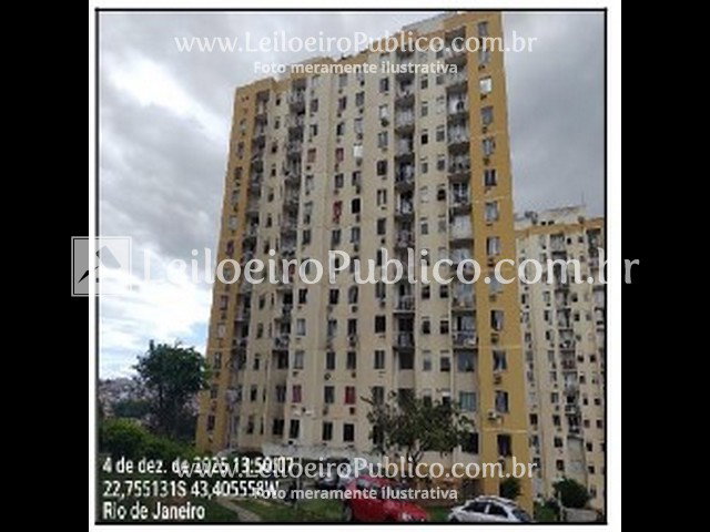 Apartamento 53,78m² em Belford Roxo (RJ) - 2 quartos, vaga de garagem