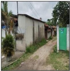 Casa com 2 quartos e 1 banheiro, área total de 53,55 m²