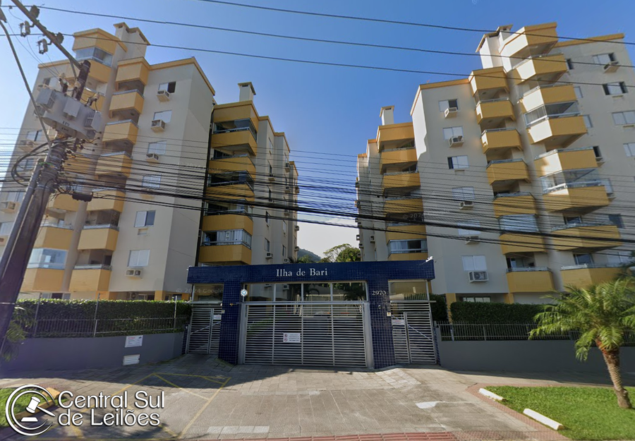 Apartamento 3º pavimento, 66,48m² privativos, 2 quartos