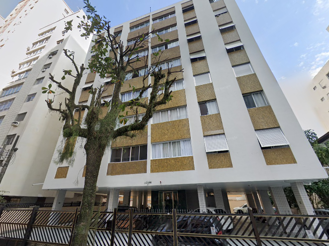 Apartamento com 2 dormitórios no Centro de São Vicente/SP