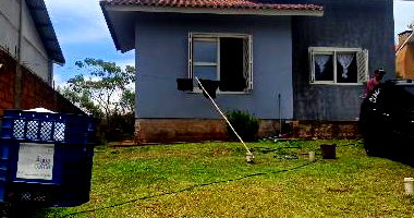 Casa com 1 quarto, 1 banheiro, 41,4m² construída, desocupada