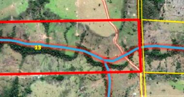 Lote Rural em Chupinguaia com 94,54 hectares e acesso asfaltado