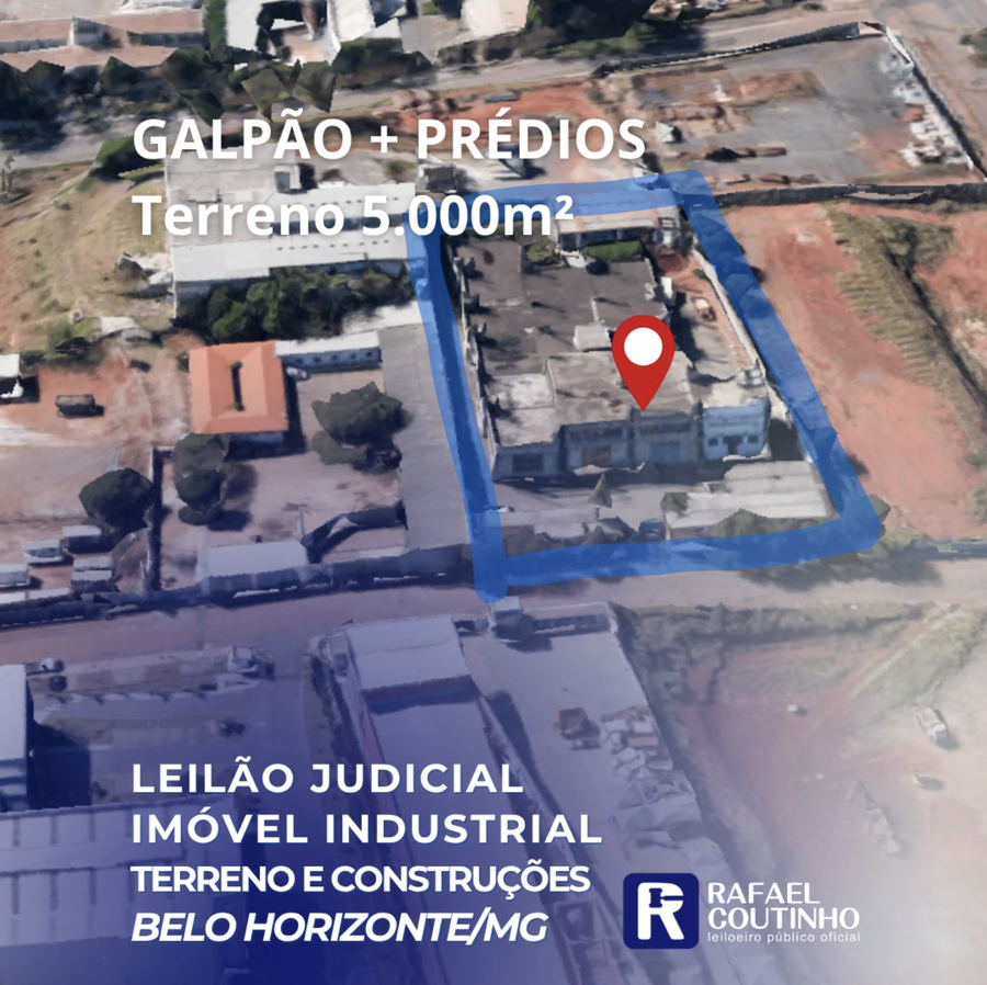 Imóvel Industrial com Escritórios em Belo Horizonte - 5000m²