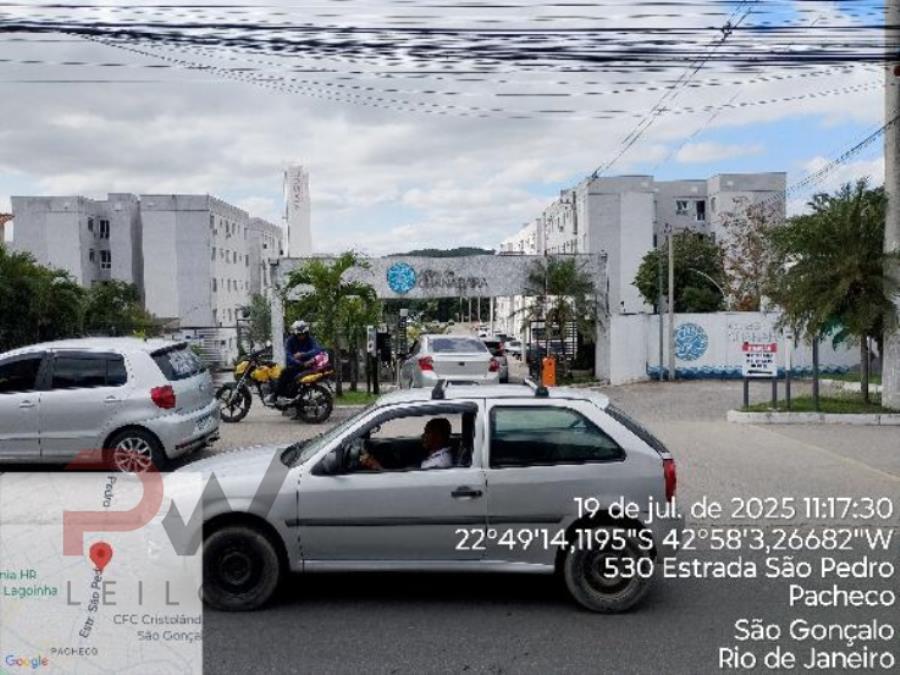 Apartamento em São Gonçalo/RJ com 2 quartos e 1 vaga