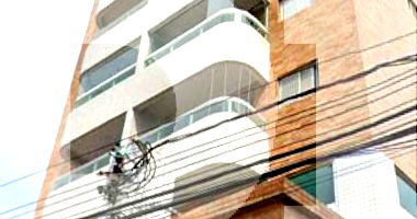 Apartamento com 1 vaga em Praia Grande/SP