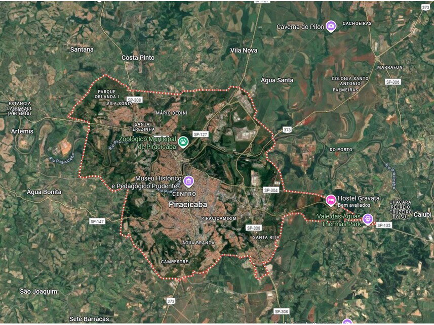 Terreno em Leilão com 335,50m² em Piracicaba/SP