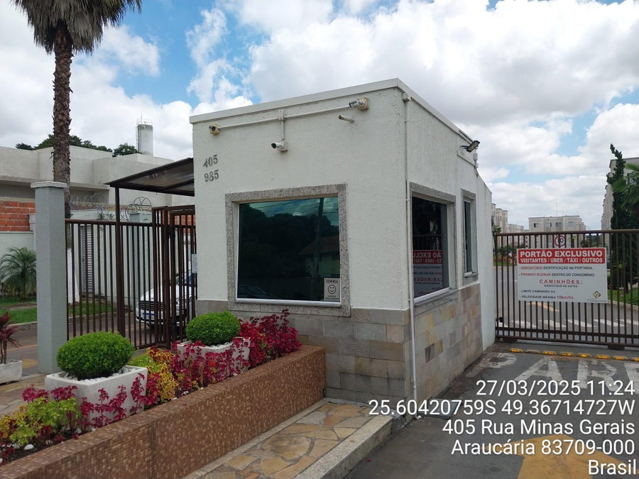 Apartamento com 50,42 m² em Araucária/PR