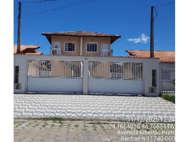 Casa com 2 quartos em Itanhaém/SP - 54,95 m²