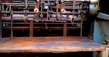 Impressora Gráfica Solna 225 em Funcionamento