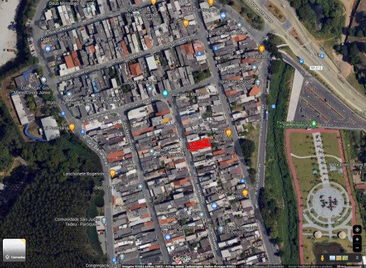 Terreno com 6 unidades domiciliares, 578m² construídos