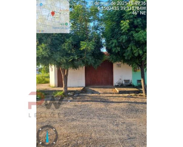Casa em Iguatu/CE com 120,9m² de área total